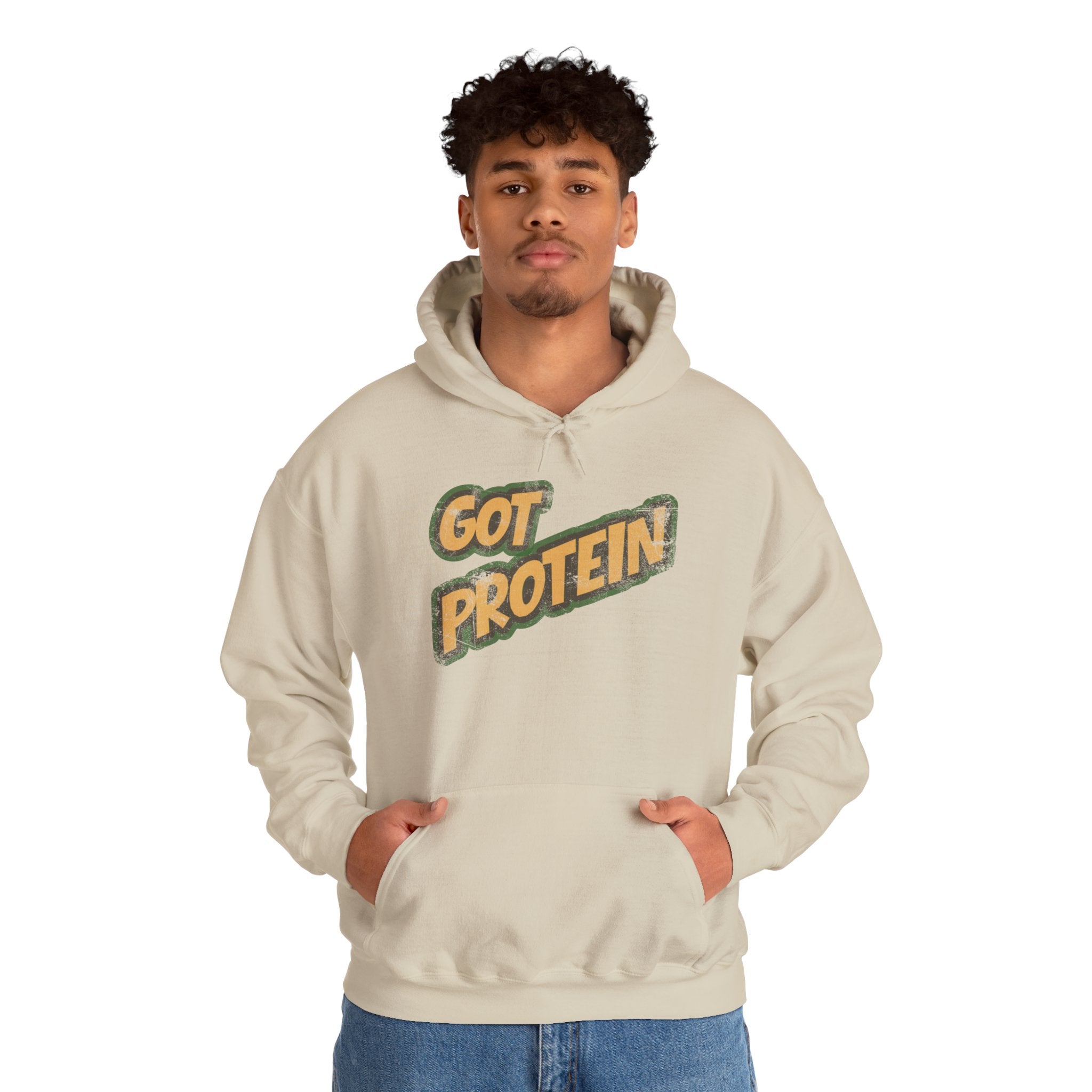 Got Protein Retro Gym Fitness Hoodie