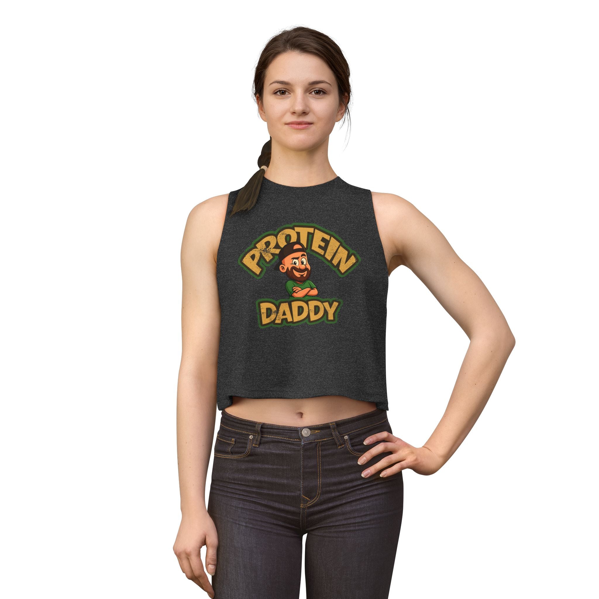 Protein Daddy Women's Crop Top / Graphic Tank